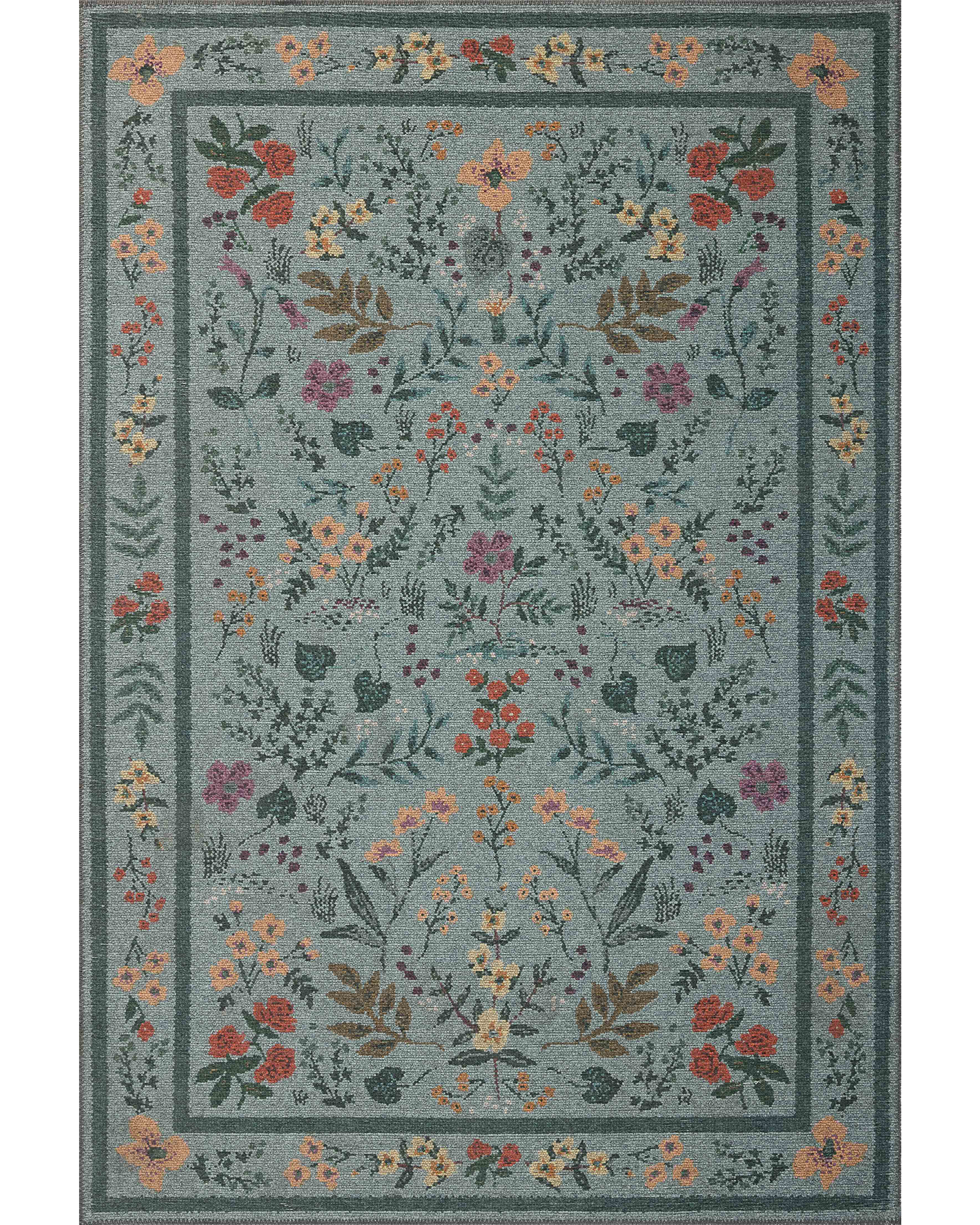 Loloi Wildwood WWLD-01 Sage 2x3 Area Rug | Carpet Exchange