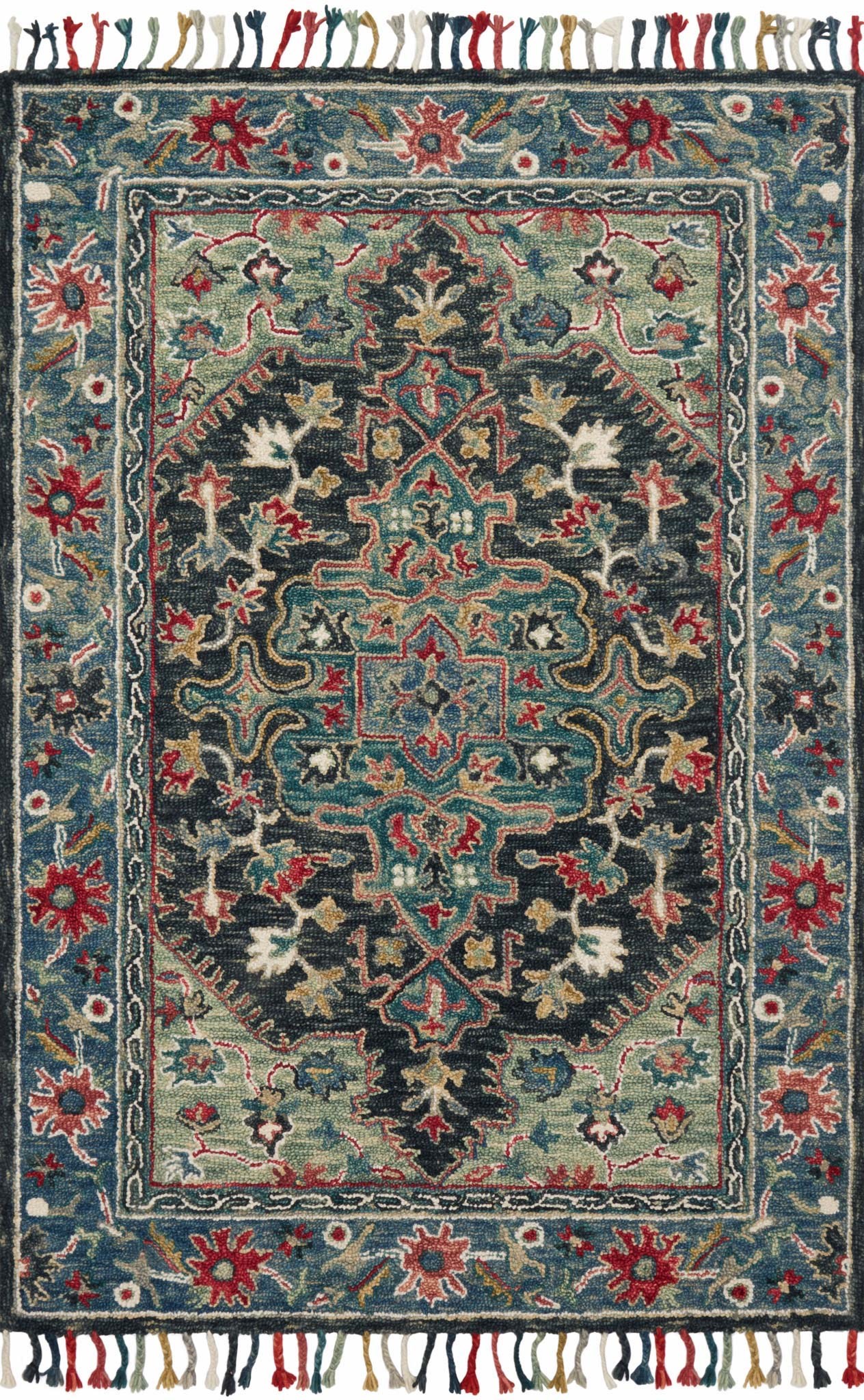 Loloi Zharah ZR-05 Navy/Blue Area Rug | Carpet Exchange