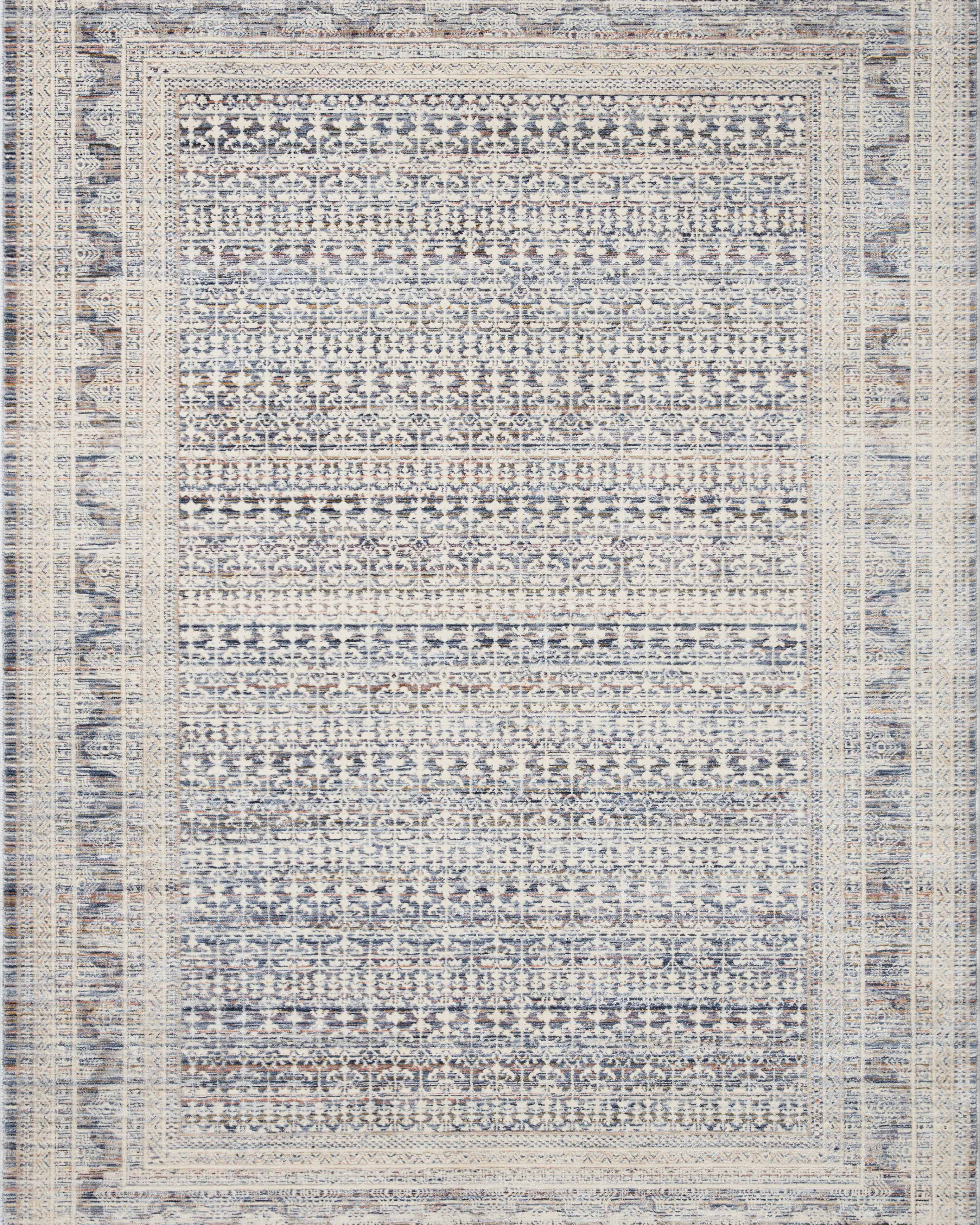 Loloi Zuma ZUM-03 Ocean/Multi Area Rug | Carpet Exchange
