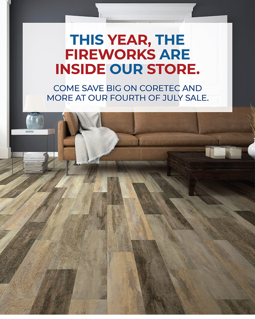 THIS YEAR, THE FIREWORKS ARE INSIDE OUR STORE.