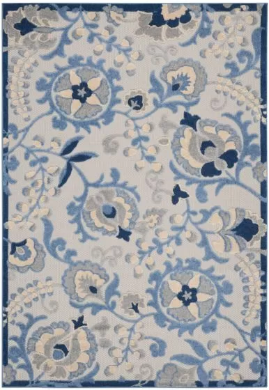 Aloha ALH17 Blue/Grey Area Rug