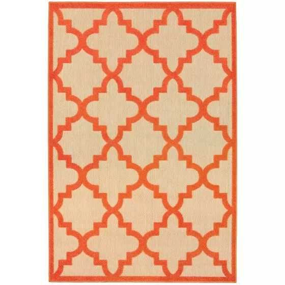 Cayman 660o Sand/Orange Area Rug