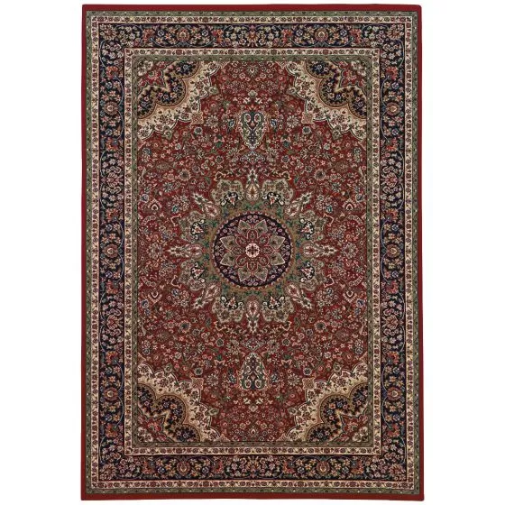 Ariana 116r Red/Blue Area Rug