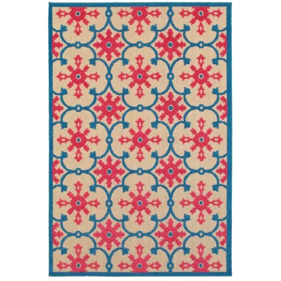Cayman 190l Sand/Pink Area Rug