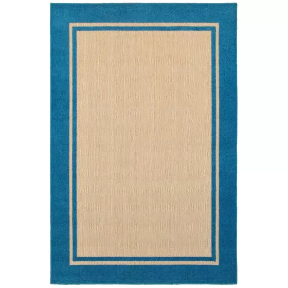 Cayman 5594b Sand/Blue Area Rug