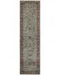 Andorra 7155a Blue/Red Area Rug