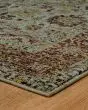 Andorra 7155a Blue/Red Area Rug