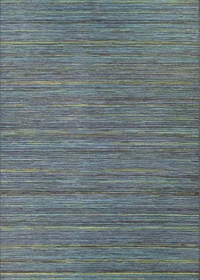 Cape Hinsdale Teal/Cobalt Area Rug