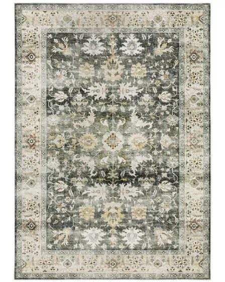 Charleston cha08 Charcoal/Gold Area Rug