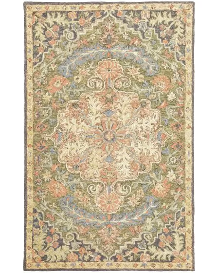 Alfresco 28401 Blue/Green Area Rug