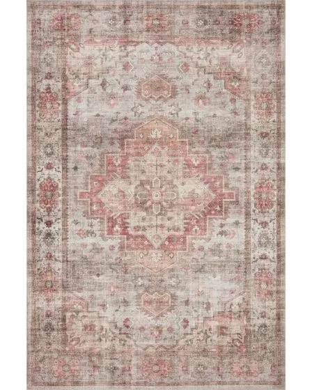 Heidi HEI-02 Dove/Spice Area Rug