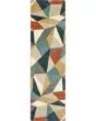 Carson 9659b Blue/Orange Area Rug