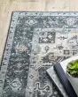 Charleston cha01 Blue/Ivory Area Rug