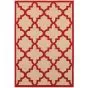 Cayman 660r Sand/Red Area Rug