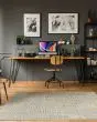 Hudson Metro Gold Area Rug