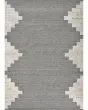 Joshua Saddleback Snow Grey 6'x9' Area Rug