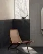 Absolute Black Porcelain Slate Matte Tile
