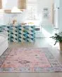 Addison ADD01 Pink Area Rug