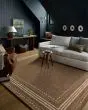 Alfie ALF-02 Bark/Natural Area Rug