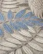 Aloha ALH18 Grey/Blue Area Rug