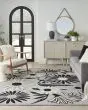 Aloha ALH33 Black White Area Rug