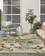 Aloha ALH33 Ivory Green Area Rug
