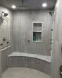 Amalfi Vein Cut Grigio Matte Porcelain Tile