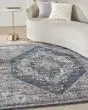 American Manor AMR02 Blue Area Rug