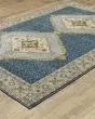 Andorra 2430a Blue/Gold Area Rug