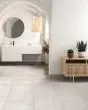 Area 51 White Glazed Porcelain 24"x24" Tile