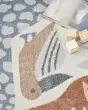 Astra Machine Washable ASW01 Ivory Area Rug