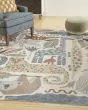 Astra Machine Washable ASW01 Ivory Area Rug