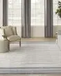 Astra Machine Washable ASW04 Ivory Blue Rug