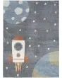 Astra Machine Washable ASW06 Sky Blue Rug