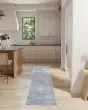 Astra Machine Washable ASW10 Blue Area Rug