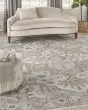 Astra Machine Washable ASW12 Silver Grey Rug