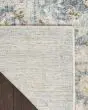 Astra Machine Washable ASW16 Teal Beige Rug