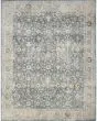 Astra Machine Washable ASW16 Teal Beige Rug