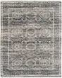 Augustine 39TUF Black/Ivory/Green Area Rug