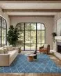 Azure AZU01 Navy Area Rug