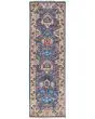 Beall 6708F Blue/Red Area Rug