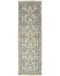 Beall 6714F Ivory/Pink/Green Rug