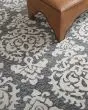 Belfort 8A26F Gray/Ivory/Black Area Rug