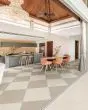 Bluerun Antique White Glazed Porcelain 24"x24" Tile