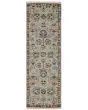 Carrington 6503F Gray/Gold/Red Area Rug