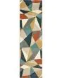 Carson 9659b Blue/Orange Area Rug