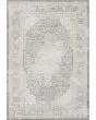 Cavett CAV02 Grey/Orange 2'7"x7'9" Runner Rug