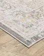 Cavett CAV02 Grey/Orange 2'7"x7'9" Runner Rug