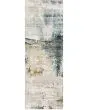 Cavett CAV03 Ivory/Blue 5'3"x7'6" Area Rug