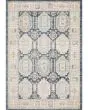 Cavett CAV07 Blue/Gold 2'7"x7'9" Runner Rug